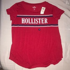 Hollister California Red Easy Tee
